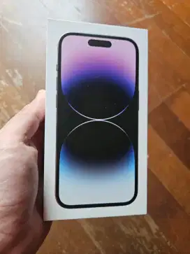 iPhone 14 Pro Deep Purple 128Gb resmi Bea Cukai (setara iBox/Digimap)
