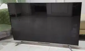 TCL smart TV 50 inchi bekas LED mati