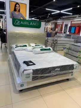 Kasur divan springbed baru  airland full set