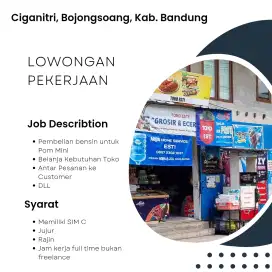 Lowongan Pekerjaan Driver