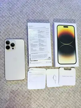 iPhone 14 Pro Max ex iBox 256 GB Gold Fullset Mulus