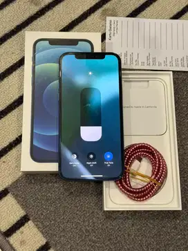 Dijual Iphone 12 Blue 128GB Resmi Ibox Lengkap
