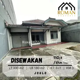 DISEWAKAN RUMAH DI JOGLO DEKAT AL BAYAN
