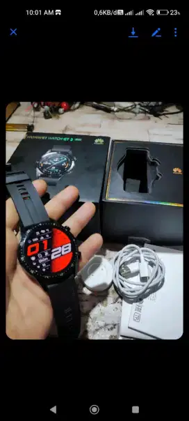 Huawei watch GT2 46mm smartwatch not amazfit Samsung Xiaomi realme