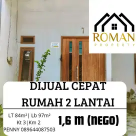 DIJUAL CEPAT RUMAH CLUSTER 2 LANTAI DI MERUYA DEKAT TOLL
