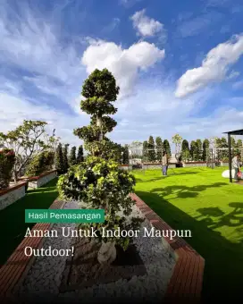 Rumput sintetis tipe Swiss Platinum 4 cm