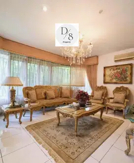 Rumah PONDOK INDAH. LT.581/LB.246. 4BR.3Bath. 2Lt.SHM. Harga 20M