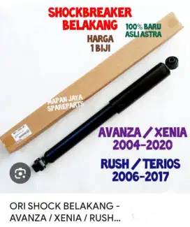 Sepasang shockbreker avanza, Terios, rush, xenia.