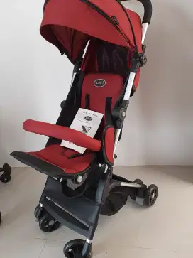 Stroller lipat pliko mulus compact cabin size kokoh