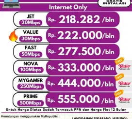 Internet nomor satu di Indonesia my republik