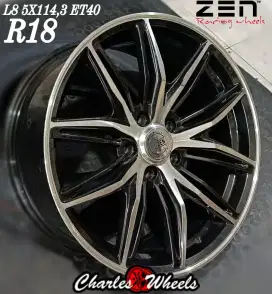 Velg murah zen r18 5x114,3 innova hrv crv camry alphard dll
