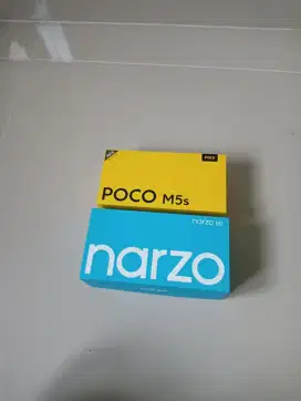 Poco M5s + Realme Narzo 50