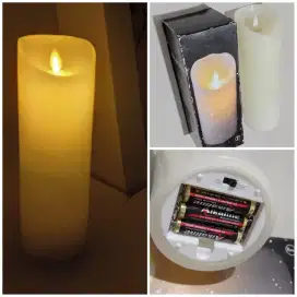 Lilin Dekorasi LED Second