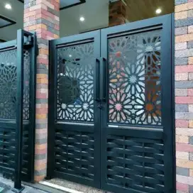 Pagar plat lassercating