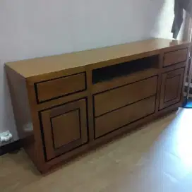 Lemari Bufet Laci Kayu Jati