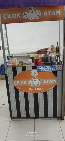Booth cilok / baso / siomay