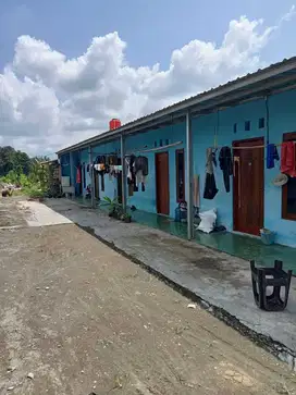 Dijual Tanah Sawah Bonus Bangunan Kost 8 Kamar Full Penghuni