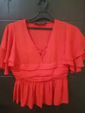 Atasan vneck cewe