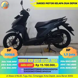 HONDA NEW BEAT DELUXE 2024 CASH/KREDIT DP MULAI 500RB