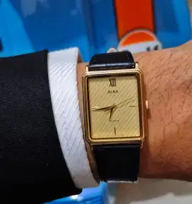 Jam tank alba nice dial lawas quartz mulus vintage antik jadul