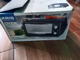 Oven Kris baru dipakai pas bikin kue lebaran