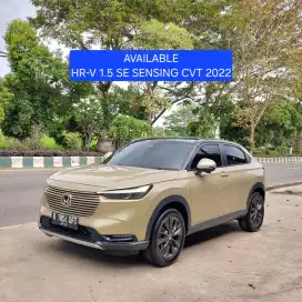 Honda HRV 1,5 SE SENSING CVT 2022