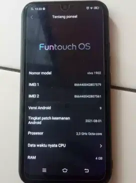 Vivo Y17 Ram 4/128GB