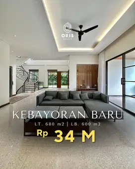 Rumah Brand New Renovated Mewah di Kebayoran Baru Jakarta Selatan
