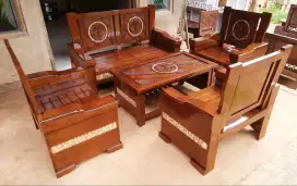 Kursi Tamu Sofa Kayu Jati