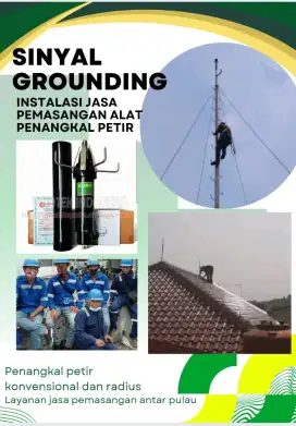 Spesialis ahli jasa pasang penangkal petir pinang periuk Tangerang