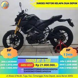 YAMAHA MT-15 2019 CASH/KREDIT TANPA DP SYARAT KTP/KK