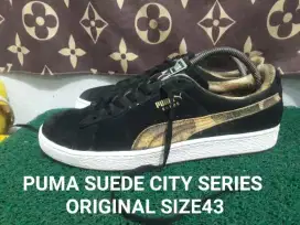 PUMA SUEDE PARIS CITY SERIES ORIGINAL SIZE43 kndisi ok90% asli bkn kw