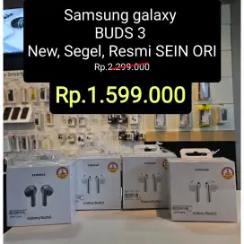 PROMO‼️ Rp.1,599

Samsung BUDS 3 (BARU, SEGEL, ORIGINAL RESMI SAMSUNG)