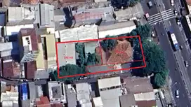 Tanah DIBAWAH NJOP komersil zona K2 kotak di Jatinegara Timur RAYA
