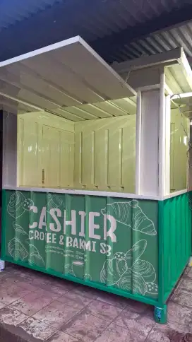 BOOTH KONTAINER MURAH/GEROBAK MURAH/BOOTH KONTAINER/GEROBAK KONTAINER