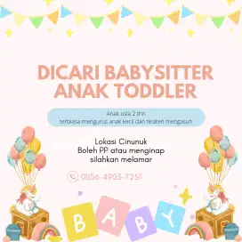 Dicari pengasuh anak / babysitter