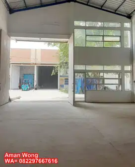 Disewakan Gudang 262 m2 di Pergudangan KBC, Dadap, Jakarta Utara