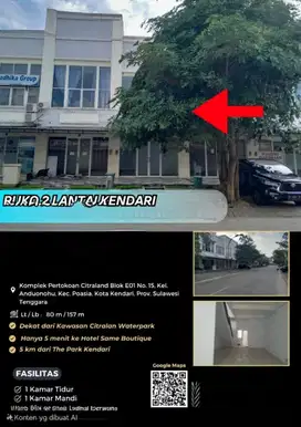 jual ruko di citraland