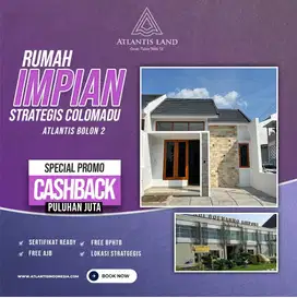 RUMAH 1 LANTAI DI BOLON COLOMADU SOLO DEKAT BANDARA