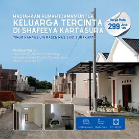 RUMAH ELITE MEWAH DI KARTASURA DEKAT KAMPUS UIN DAN KOTA SOLO