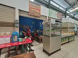 Dijual cepat kios hadap lapak di pasar bersih Sentul, Bogor