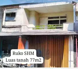 Dijual ruko SHM lebar 7 di Pademangan (bisa dijadikan 2 kios)
