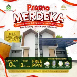 Rumah Tanpa Dp di Berkah Cimuning Mustikajaya