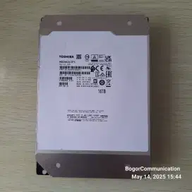 Hard Disk Toshiba 16TB HDD PC 3.5 Health Sentinel 100%