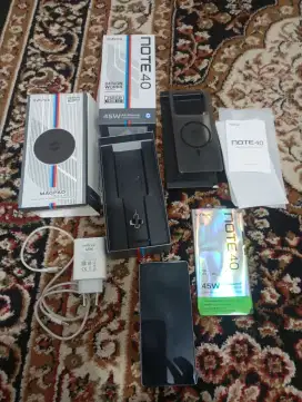 Infinix Note 40 Ram 8+8 Rom 256 NFC+Bonus Headset +  Speaker Bluetooth