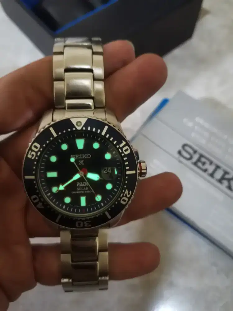 Jam original Seiko Prospex Solar