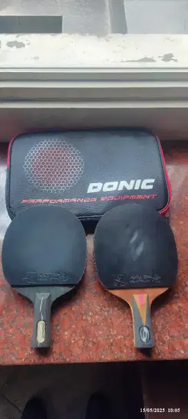 Dijaual bet pingpong merk Donic