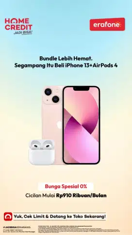 iPhone 13+Airpods4 Cicilan 906rban admin free