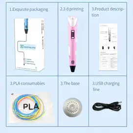 Pena 3D, Printing Pen Mainan DIY Murah Drawing Lukis