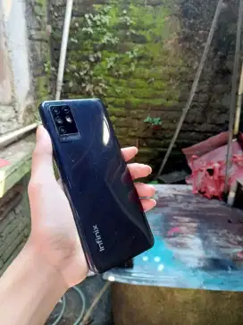 Infinix note 10 6/128 fullset segel mulus